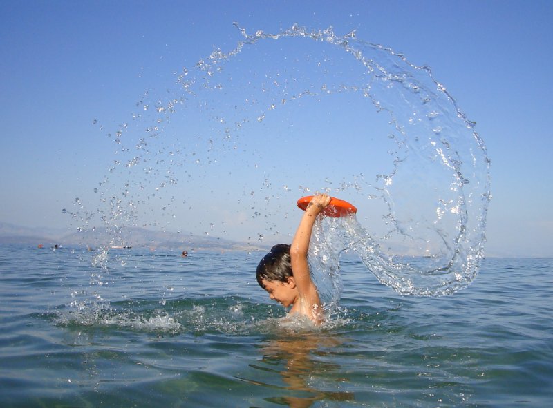 Krf, Dasija, plaža